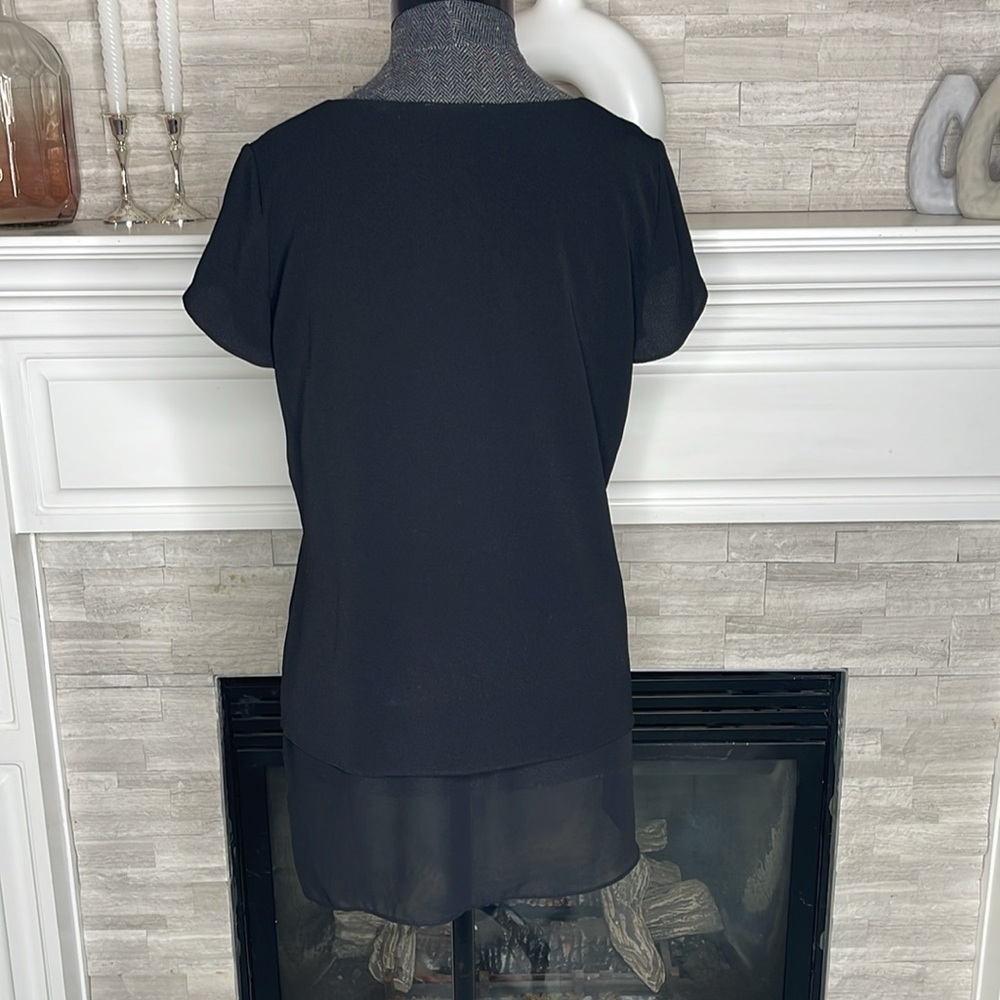 Renuar Black Lightweight Top Size Small - Picture 6 of 6